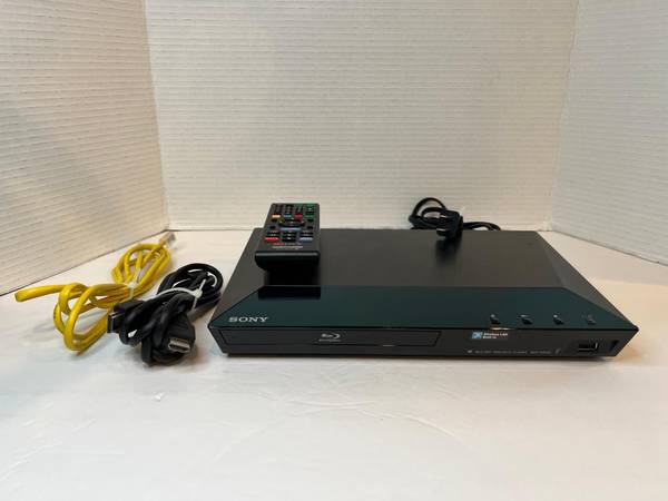 Sony BDP-S3100 Blue-ray Disc Player with Remote RMT-B119-A [R] HDMI 1