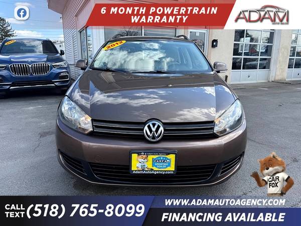 $125/mo - 2012 Volkswagen Jetta SportWagen SE PZEVWagon w Sunroof - $7,999 (27 Colombia St Rensselaer, NY 12144)63477967154945122