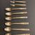 Thailand Vintage Brass Flatware Buddha motif 1 thumbnail