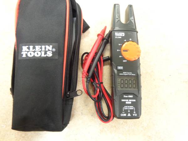 Klein Tools CL360 Open Jaw Fork Meter 1