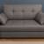 DISCOUNTED PRICE FOR TODAY modern gray convertible sofa in Great Condi 1 thumbnail