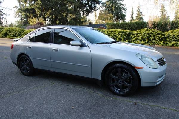 2004 INFINITI G35 - $5.499 (Los mejores precios en Richs Car Corner)63482962584579121