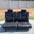 CHEVROLET TAHOE 3RD ROW BLACK LEATHER SEATS ALSO FOR SUBURBAN YUKON ESCALADE 2 thumbnail