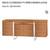 Sierra-2 Walnut Sideboard Credenza Entertainment Center Cabinet Buffe. 13 thumbnail