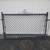 Chain link fence gate, gate 1 thumbnail