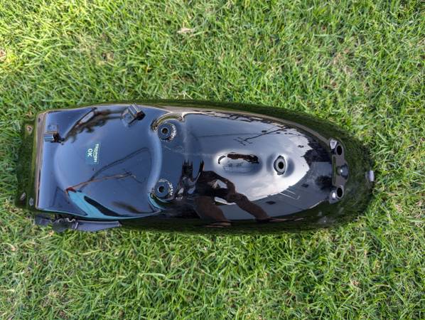 Triumph Bonneville T120 Black OEM Rear Fender 1