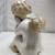 Glazed Ceramic Cherub Angel Decorative Statue - Thinking 5 thumbnail