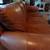 Nail Head Leather Sofa Couch Armchair Set 8 thumbnail