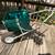 Collapsible ranch utility cart with collapsible muck and water bags 5 thumbnail
