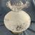 Antique Lamp GLASS GLOBE Frosted Etched design FLUTED Beautiful 2 thumbnail