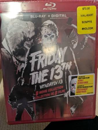 Friday the 13th box set brand new Blu ray 1