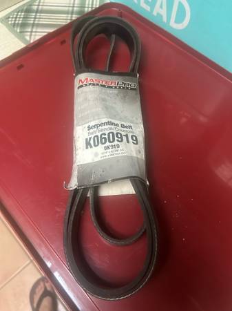 Free MasterPro Serpentine Belt K060919 1