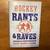 “HOCKEY RANTS & RAVES” Book By STEVE “DANGLE” GLYNN ! 1 thumbnail