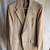 Vintage Halston 100% Wool Men's Beige Suit Coat Size Unk Fair 1 thumbnail
