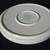 TREND PACIFIC BAUHAUS Modernist Minimalist Stoneware White Salad Plate 19 thumbnail