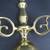 Candle Holders Two Arm Ornate Solid Brass Wall Sconces 12 5/8" Tall 7 thumbnail
