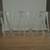 Anchor Hocking Glasses 6 Frosted Coin Dot Etched Pilsner Clear Glass 2 thumbnail