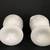Vintage Indiana Glass Colony Harvest Grape White Milk Glass Sugar Set 4 thumbnail