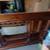 Solid wood old school furniture - dresser, under bed storage, mirror 4 thumbnail