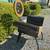 Custom Metal Fabricated Art Chair - Rolled Metal Arms - Over 100lbs 7 thumbnail