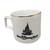 Vtg 80s Gold Rim Disney World Cinderella Castle Logo Porcelain Mug 1 thumbnail
