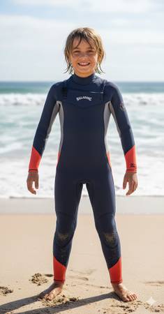 Billabong Kids’ Graphene Recycler Wetsuit — Size 10 1