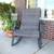 Wrought Iron Patio Rocking Chair 3 thumbnail