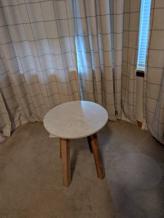 Four Legged Round Side Table 1