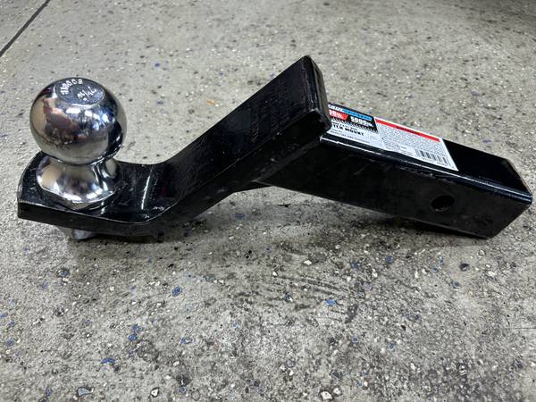 4" Drop Hitch with 2 5/16" Ball - Like New 1