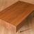 Vintage Mahogany and Brass Coffee Table by American of Martinsville 6 thumbnail