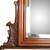 Louis XV Revival Carved Walnut Marble-Top Dresser with Beveled Mirror, 13 thumbnail