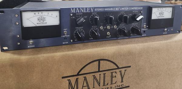 MANLEY STEREO VARIABLE MU® LIMITER COMPRESSOR NEW! 1