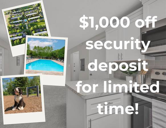 $2,260 / 2br - $1,000 Off your security deposit! Limited time only! (Sunderland)64017046849027120
