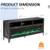 NIB 60" Electric Fireplace and TV Media Stand - Free Delivery 3 thumbnail
