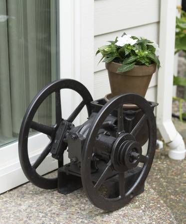 Old Engine Flywheel 1