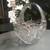 Vintage cut crystal basket or covered candy dish bowl; pinwheel design 9 thumbnail