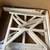 Modern 71” Dining Table – White Metal Legs & Wood Top 2 thumbnail