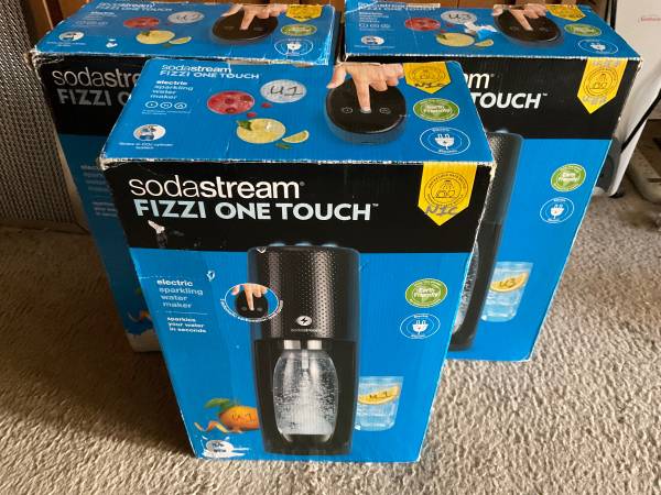 3 Tested and Working SodaStream Drink Units Like New 1