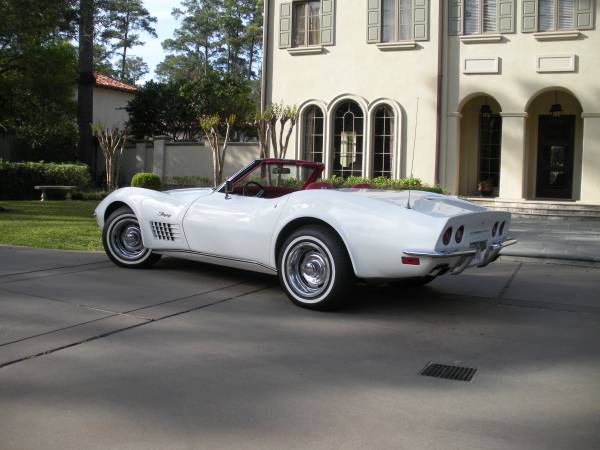 1970 Corvette convertible - $86,950 (SW Houston)63622362681731121