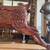 Pair of beautifully carved antique wooden carousel horses 4 thumbnail