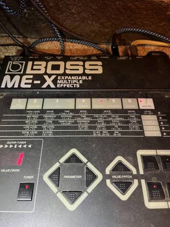 ギター BOSS ME-X expandable multiple effects Boss ME-X Expandable Multiple Effects | eBay