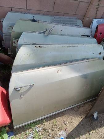 70 72 Chevrolet Monte Carlo Bare Rust Free Doors 1