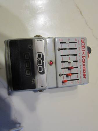 DOD FX40EQ Guitar Pedal for Parts or Repair 1