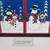 Christmas Snowman Wood Advent Calendar Chest 4 thumbnail