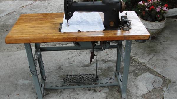Industrial sewing machine 1