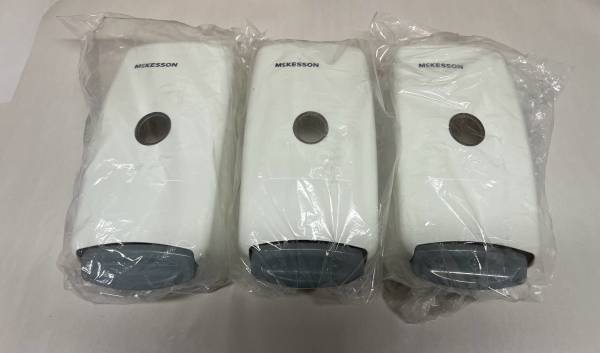 Lot of 3 NEW Wall McKesson Foam Soap Pump Dispensers 1