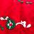 42" Bucilla handmade red Santa felt  applque round tree skirt 8 thumbnail