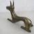 Vintage Solid Brass Dog Figurine 9 1/2" Length 7 thumbnail