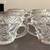 Vintage Anchor Hocking Wexford Glass Fruit Punch Bowl Set 7pc 9 thumbnail
