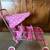 Badger Basket Wood Doll Crib and Triplet Fold Up Stroller Set 8 thumbnail